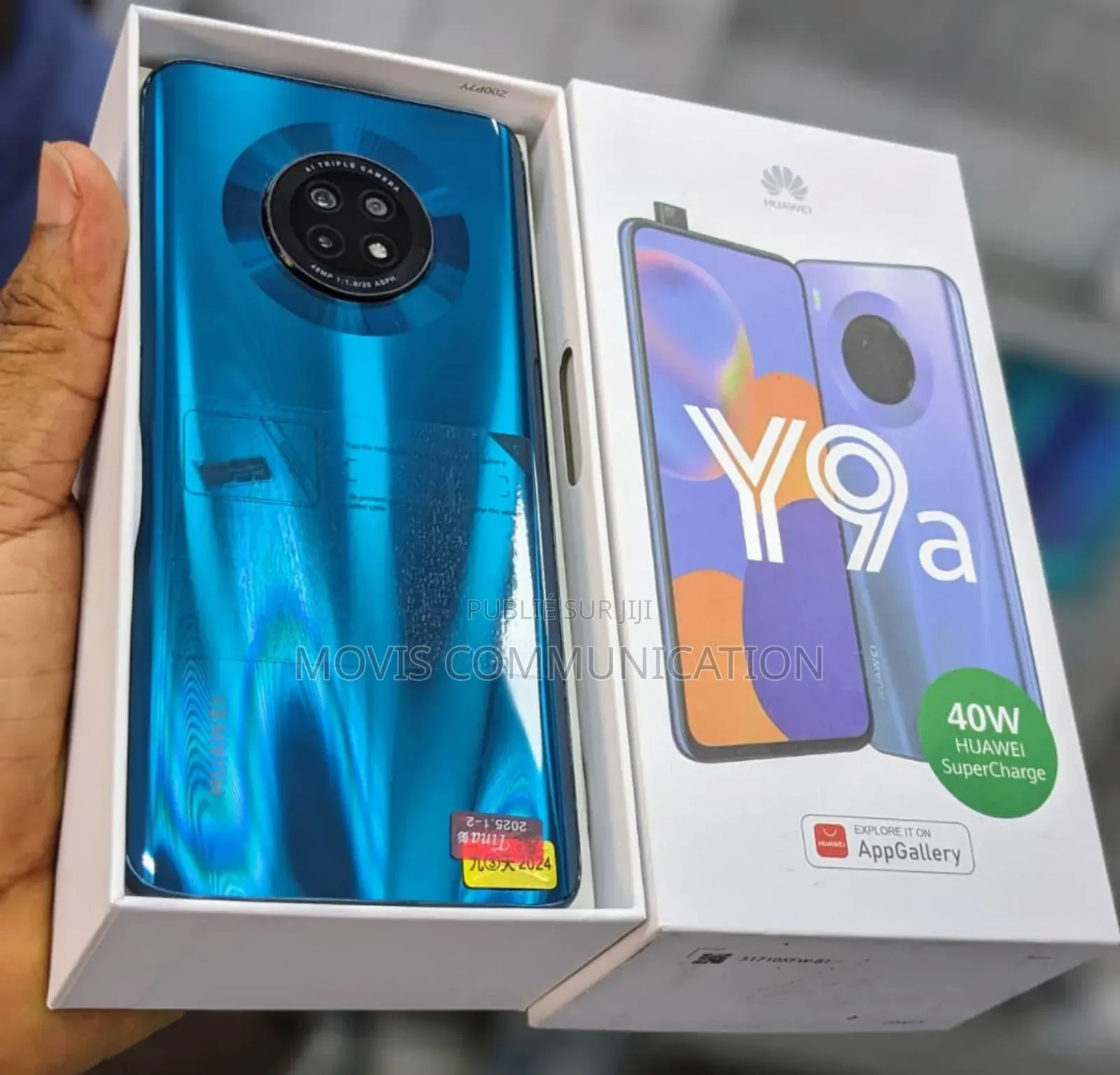 New Huawei Y9a 128 GB Blue