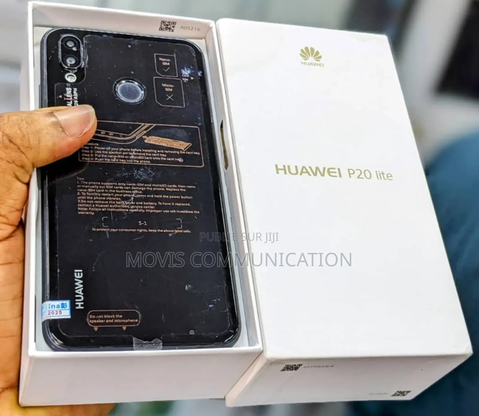New Huawei P20 Lite 128 GB Noir