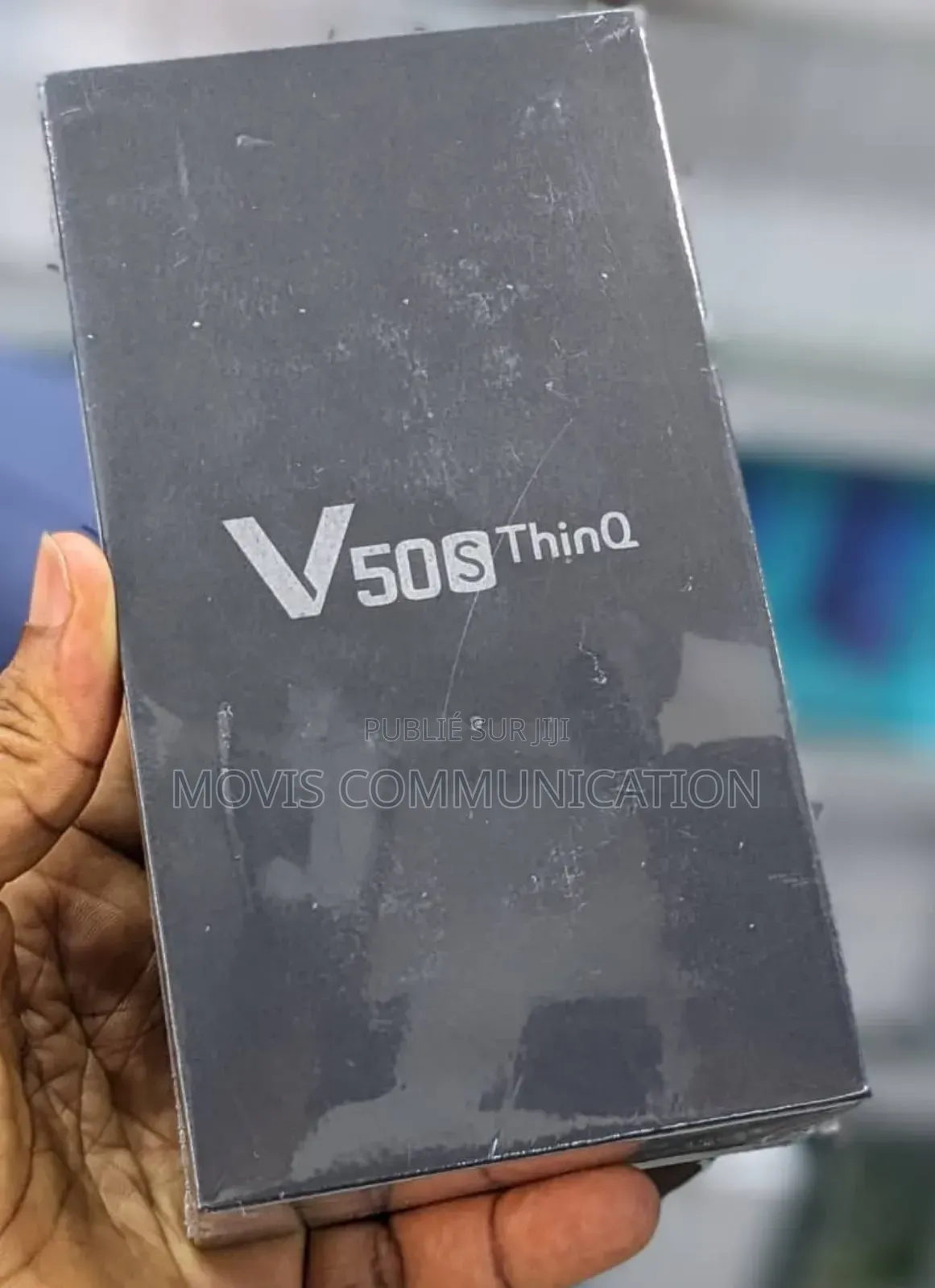 New LG V50S ThinQ Dual Screen 256 GB Noir