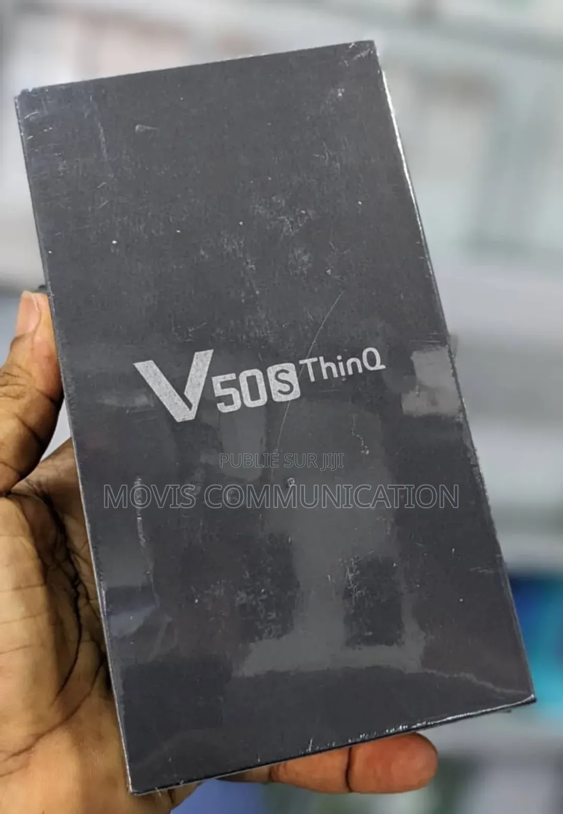 New LG V50S ThinQ Dual Screen 256 GB Noir