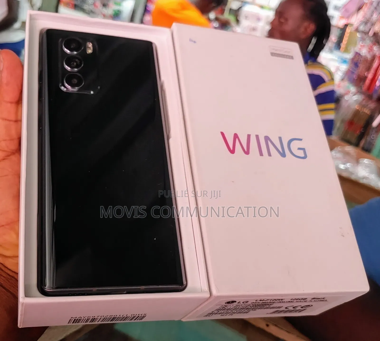 New LG Wing 5G 256 GB Gris