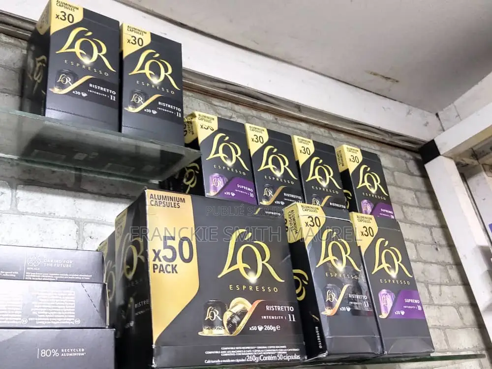 Capsule Expresso or Barista De 30 (13.000 F) À 50 (22.500 F)