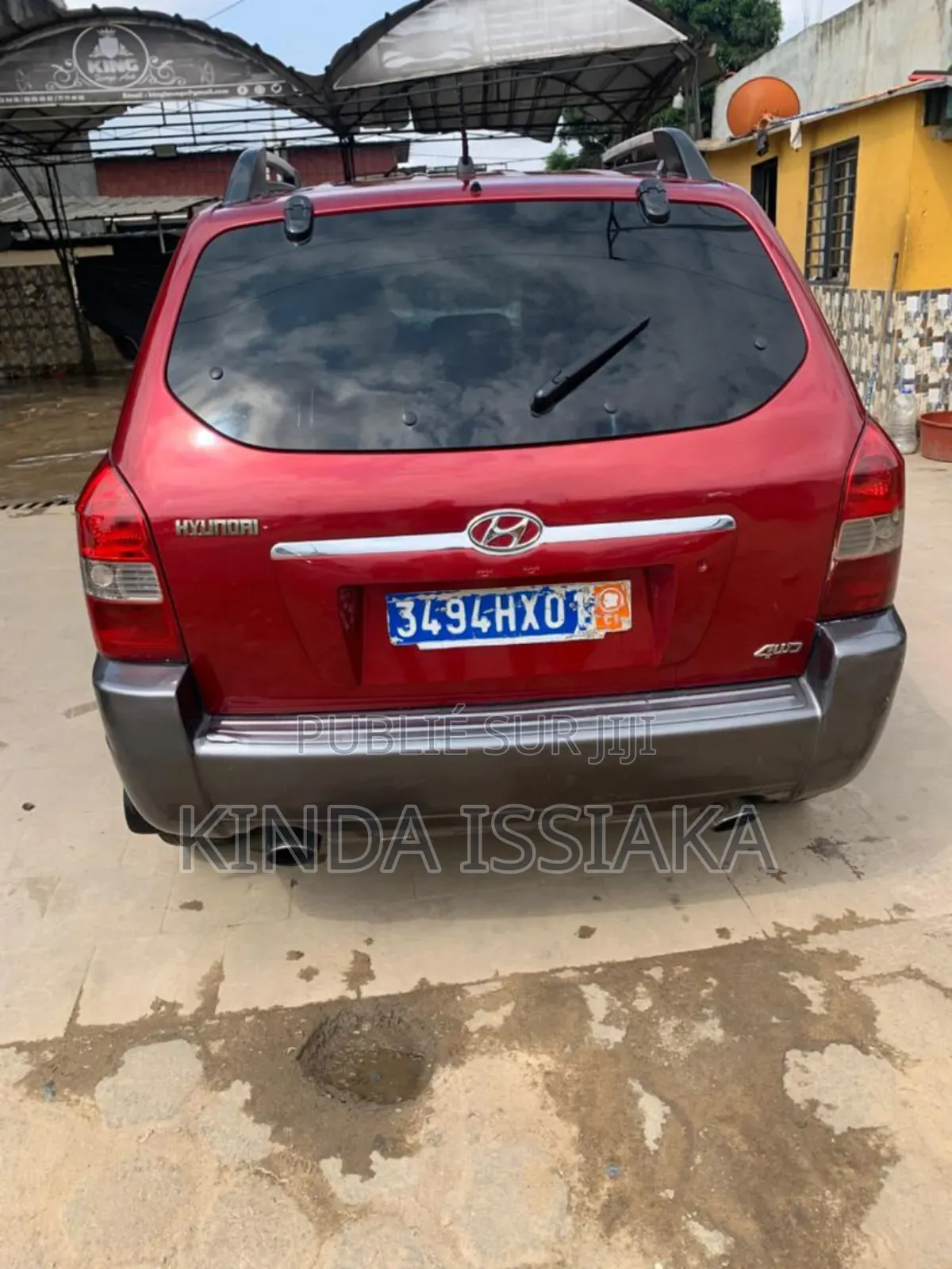 Hyundai Tucson Limited V6 w/XM 4x4 2008 Rouge