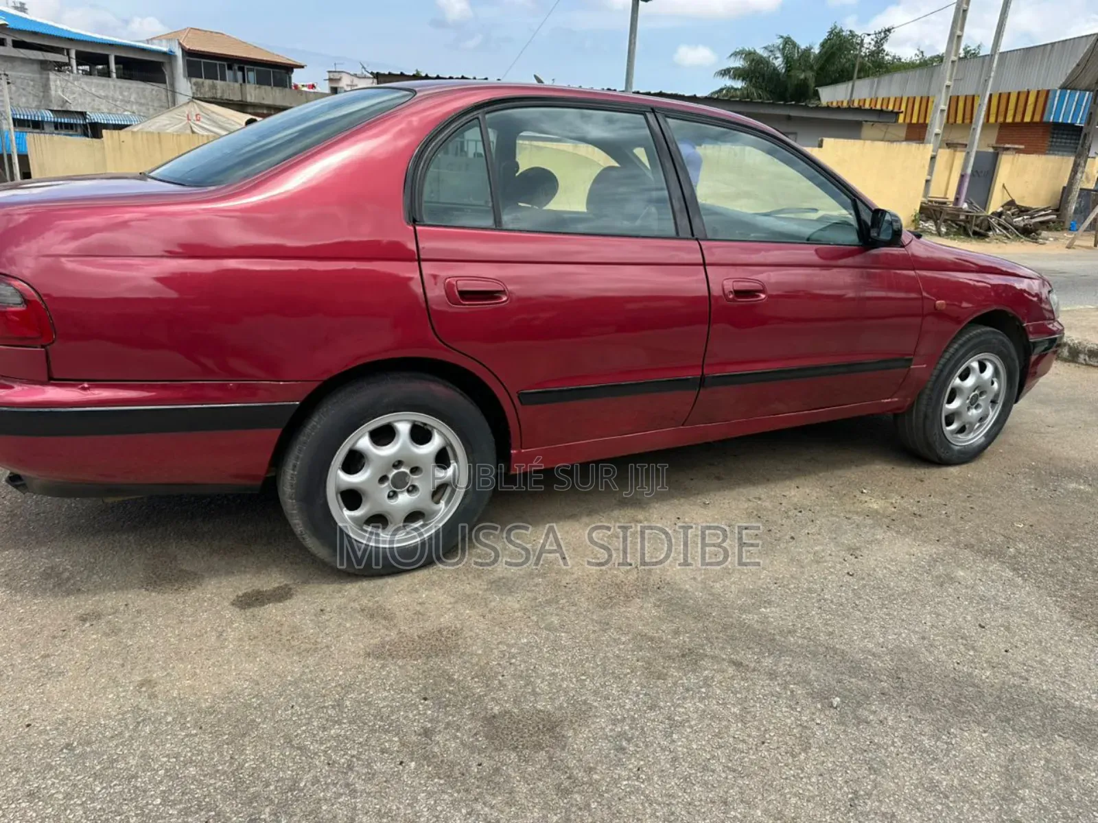 Toyota Corolla 1.9 D Sedan 2000 Rouge