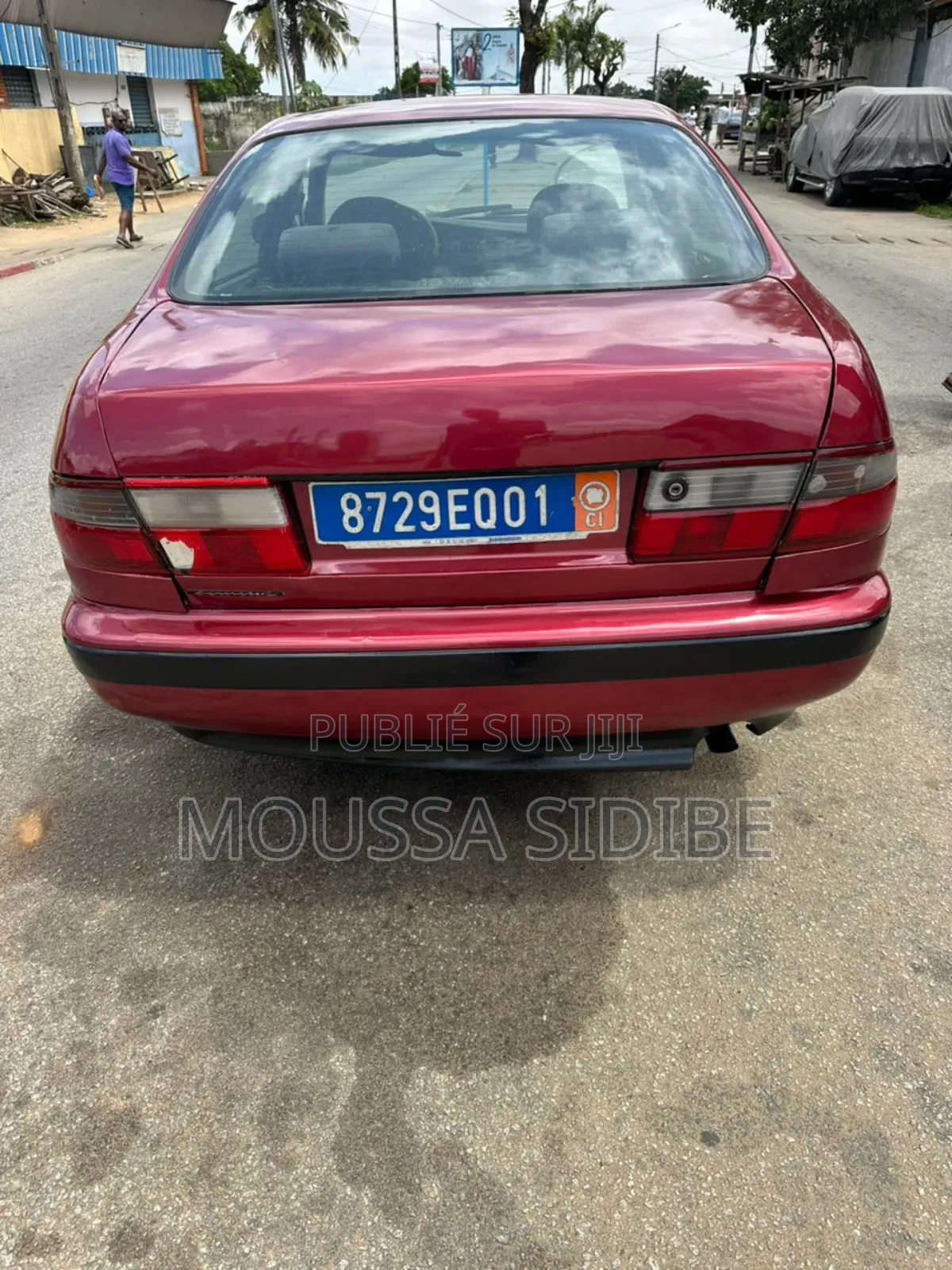 Toyota Corolla 1.9 D Sedan 2000 Rouge
