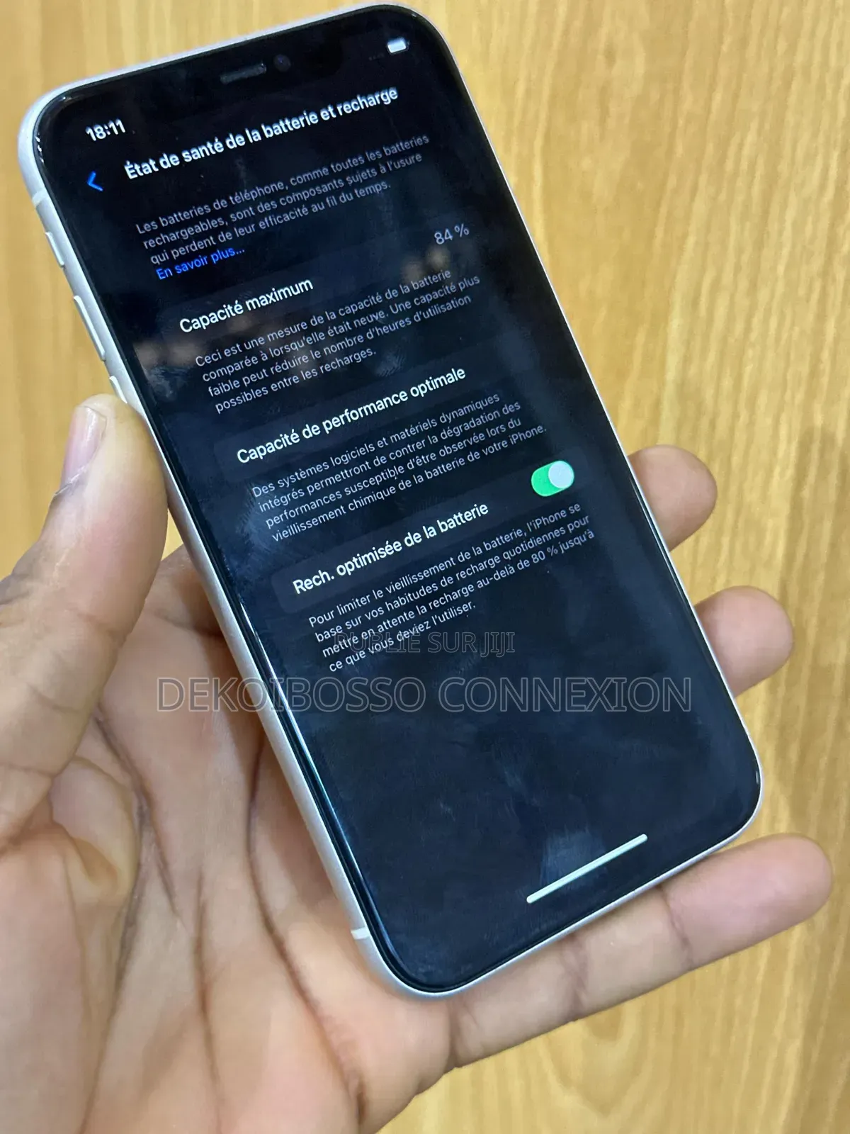 Apple iPhone 11 64 GB Blanc