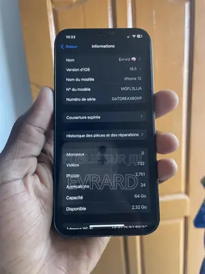 New Apple iPhone 12 128 GB Black