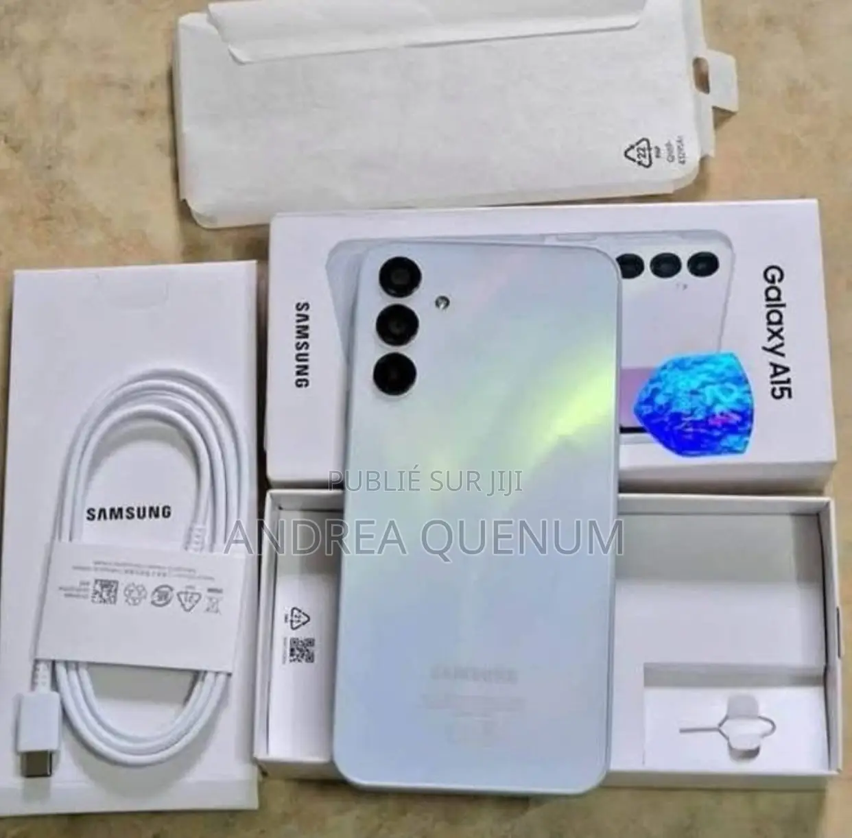 New Samsung Galaxy A15 256 GB Blanc