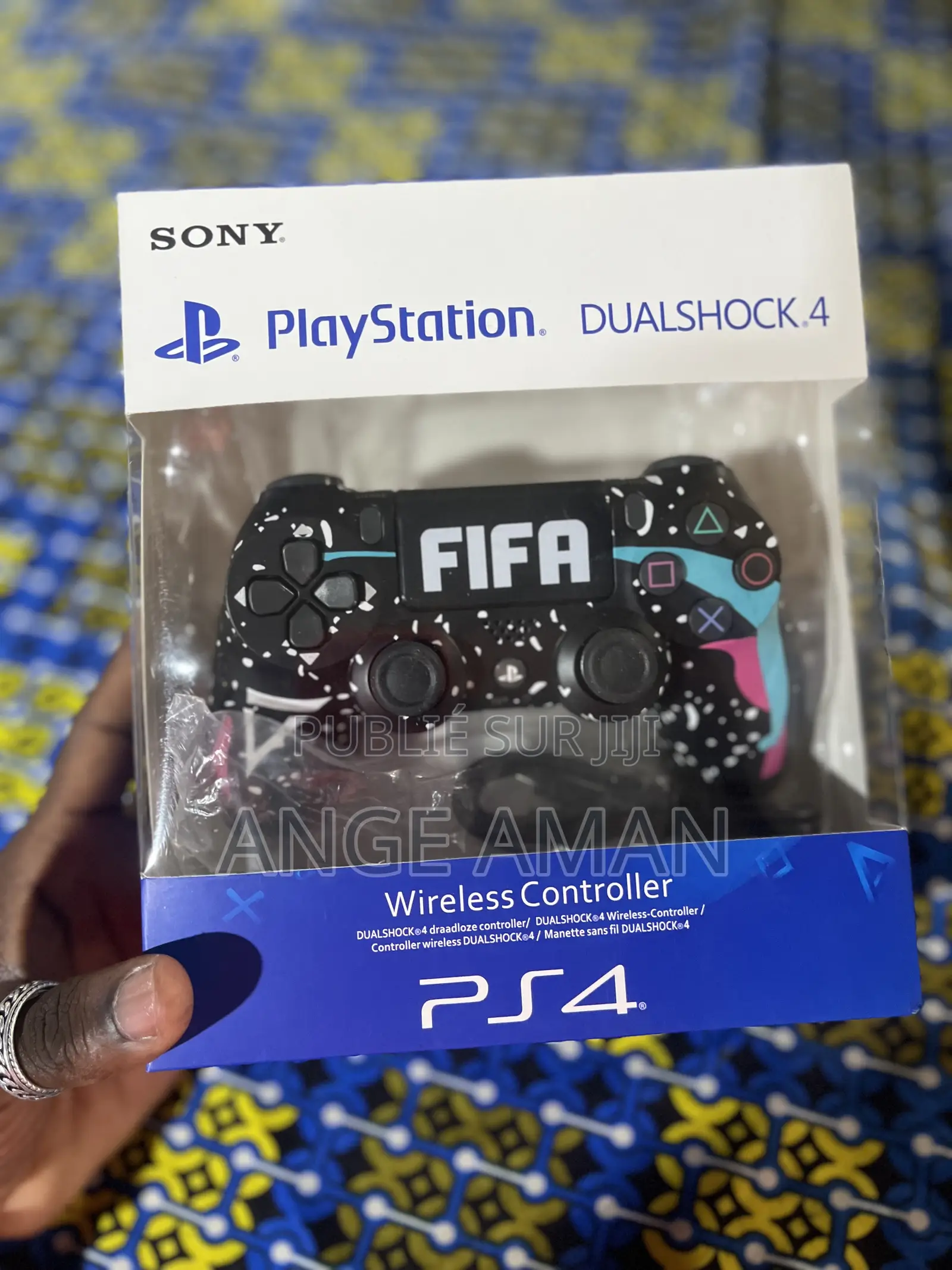 Manette Ps4 Sans Fil - Design Unique Ergonomique