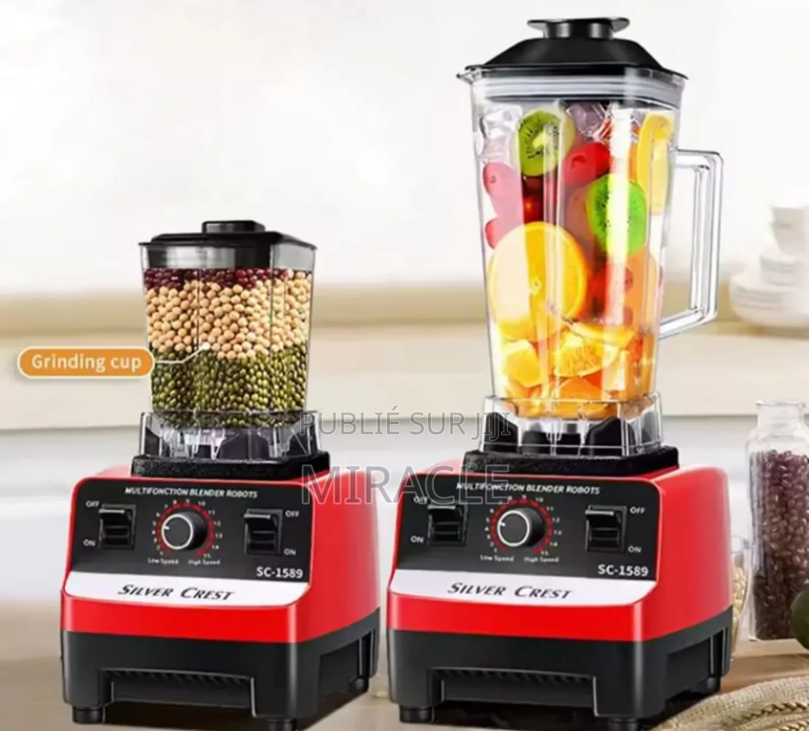 Misseur Robot 2 en 1 Silver Crest