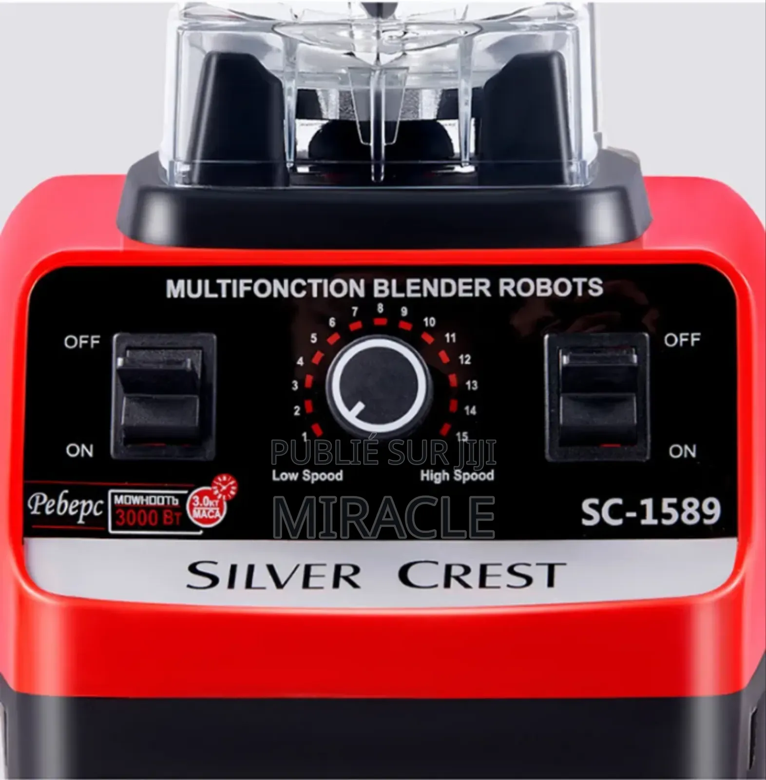 Misseur Robot 2 en 1 Silver Crest