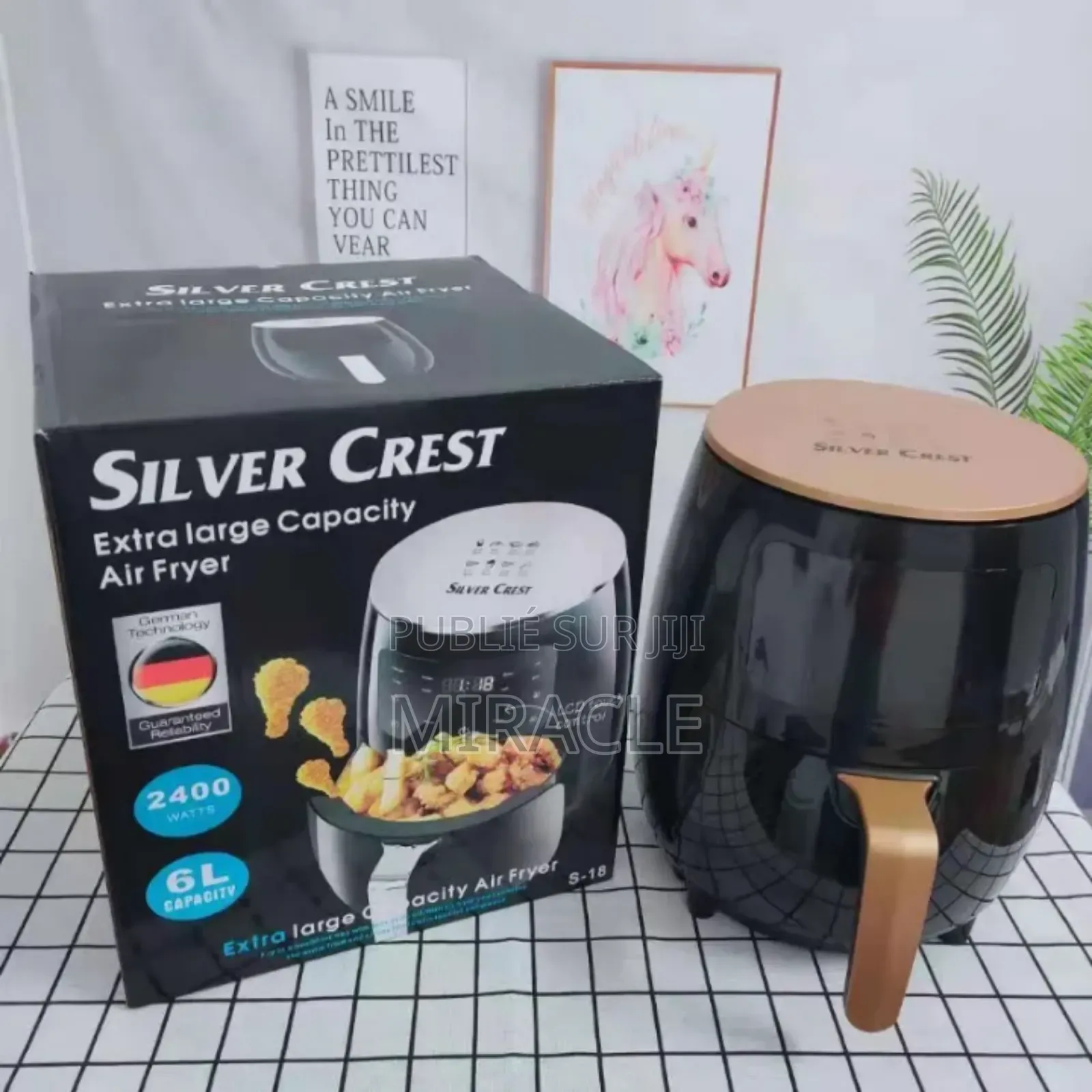 Air Fryer 6 L Silver Crest
