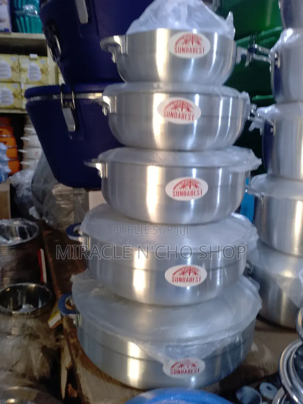 Ensemble De 5 Casseroles en Inox