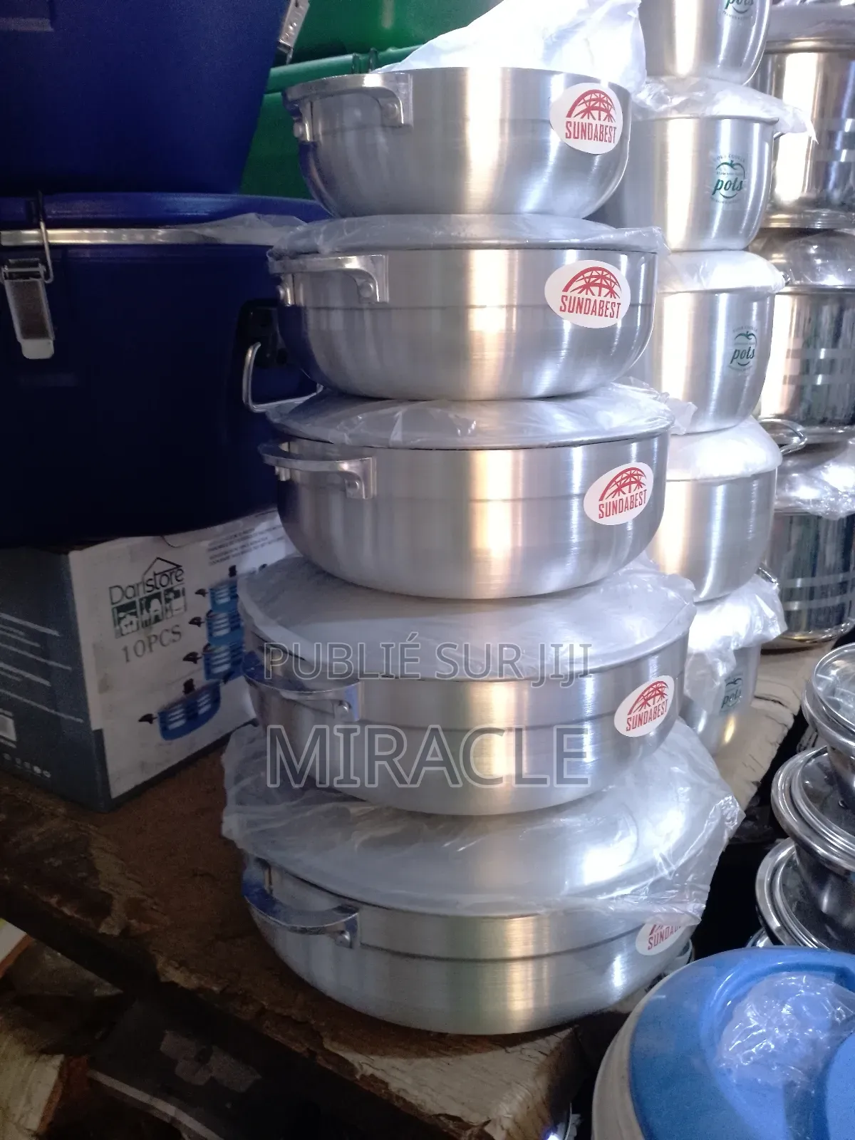 Ensemble De 5 Casseroles en Inox