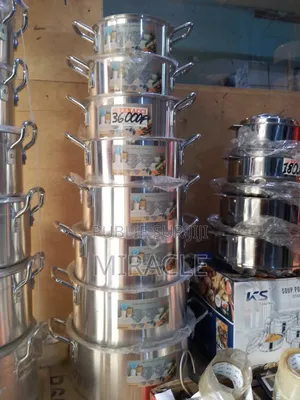 Ensemble De 8 Casseroles en Acier Inoxydable