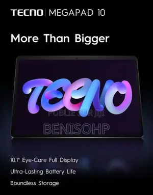 New Tecno Megapad 10 128 GB Noir