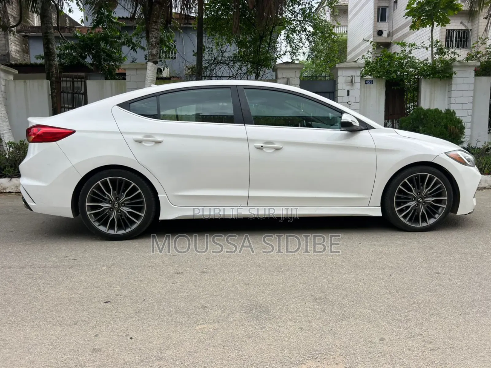 Hyundai Elantra Sport 2018 Blanc