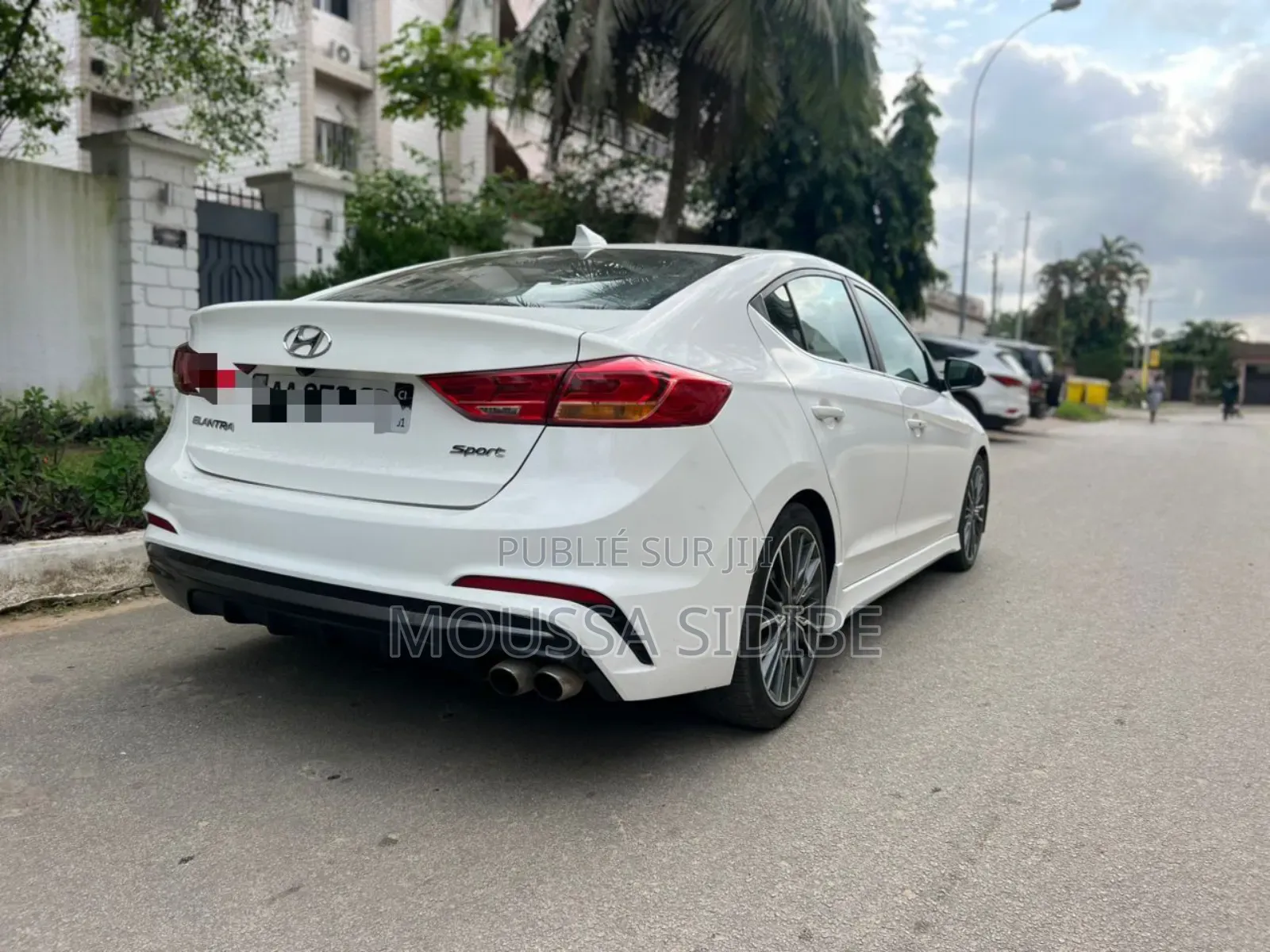 Hyundai Elantra Sport 2018 Blanc