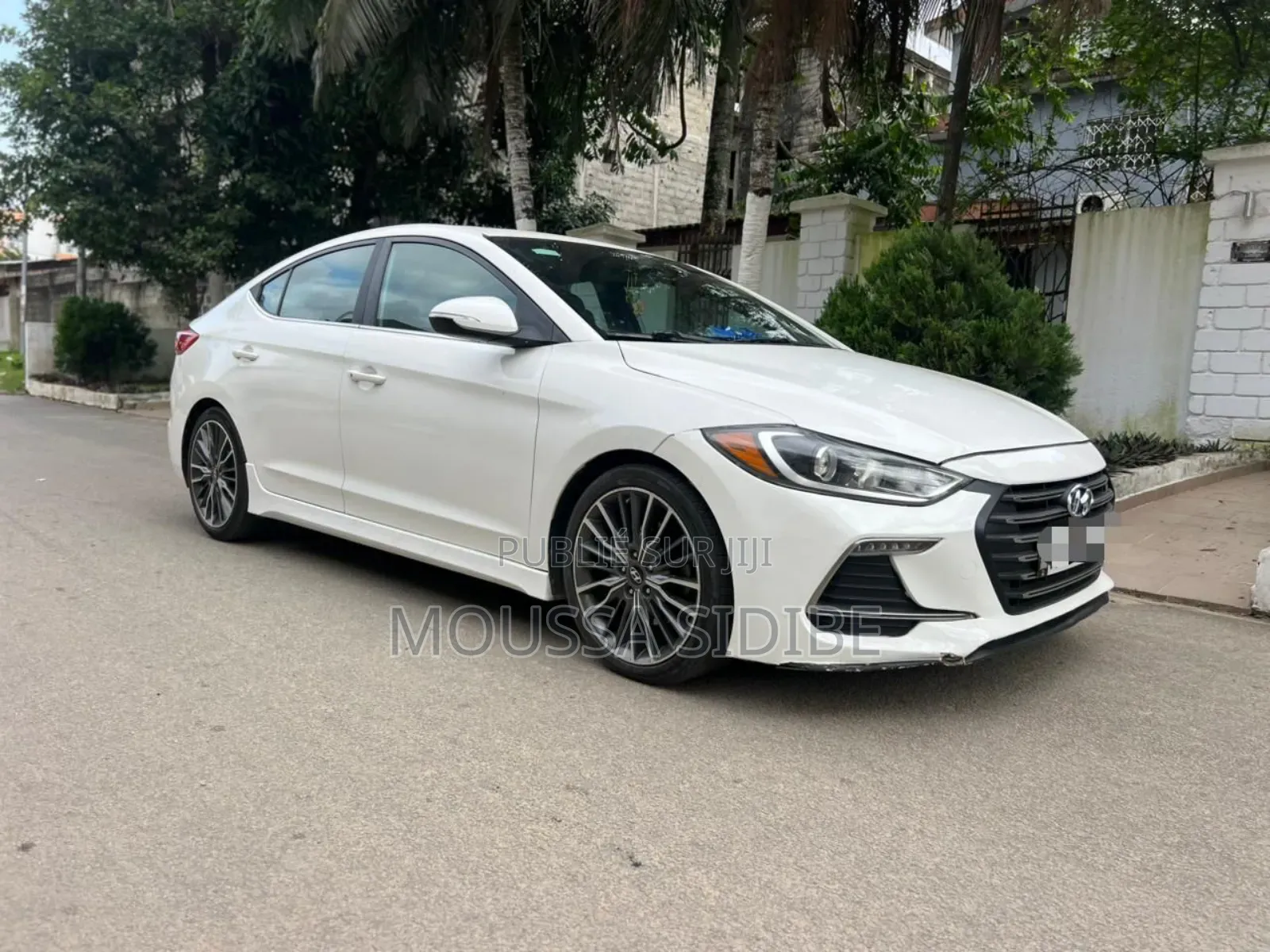 Hyundai Elantra Sport 2018 Blanc