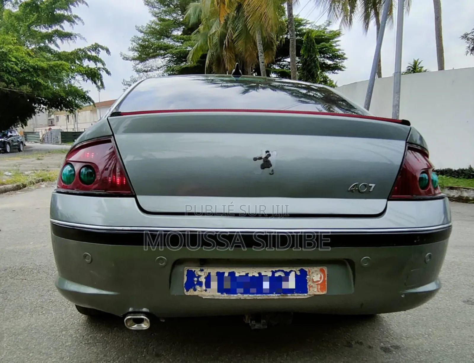 PEUGEOT 407 2002 Gris
