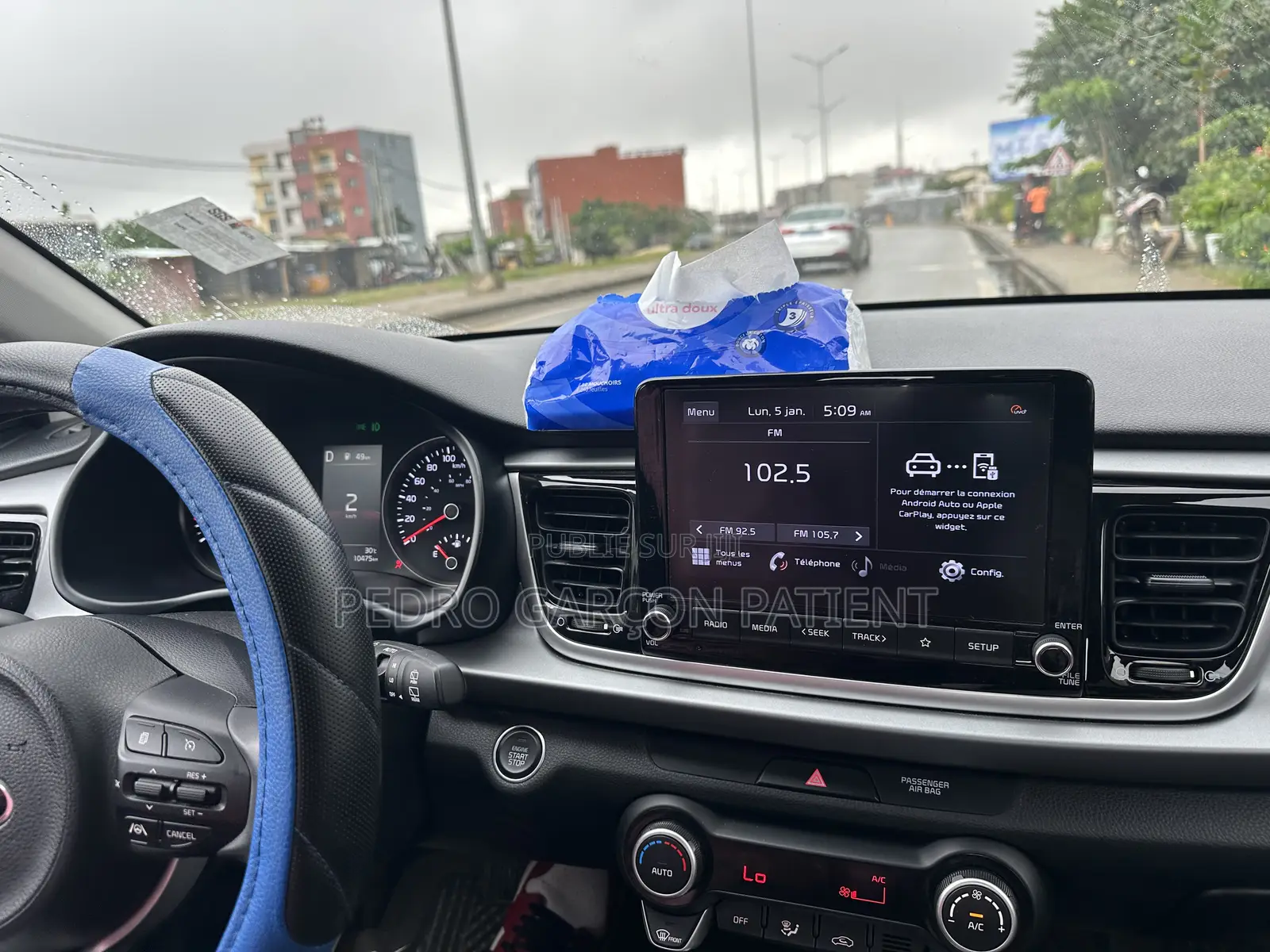 Kia Rio 2021 Bleu