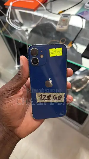 Photo - Apple iPhone 12 mini 128 GB Bleu