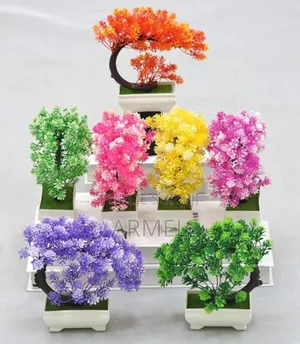 Photo - Pots De Fleurs Artificielles