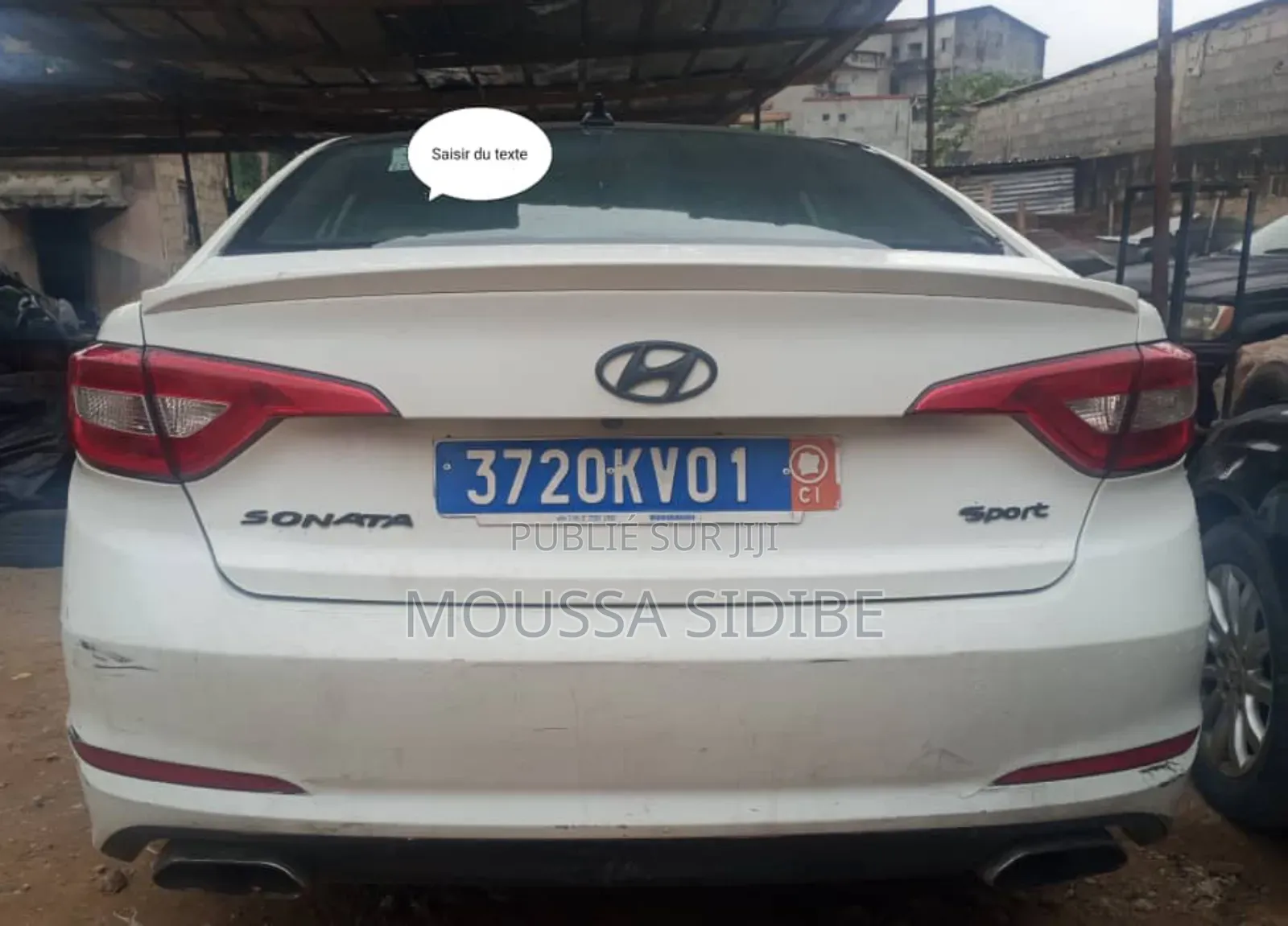 Hyundai Sonata 2018 Blanc