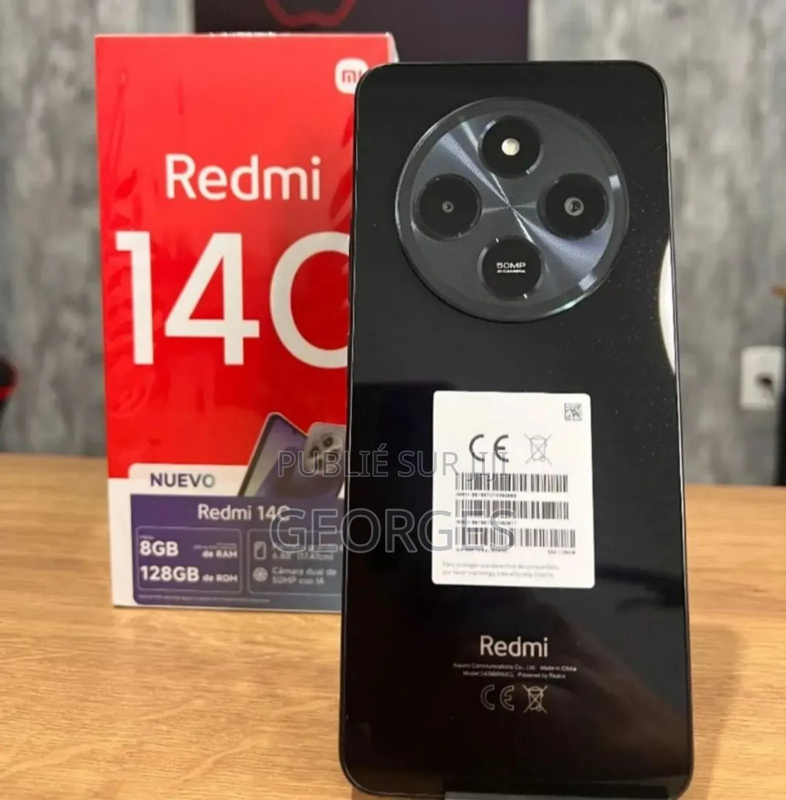New Xiaomi Redmi 14C 128 GB Noir