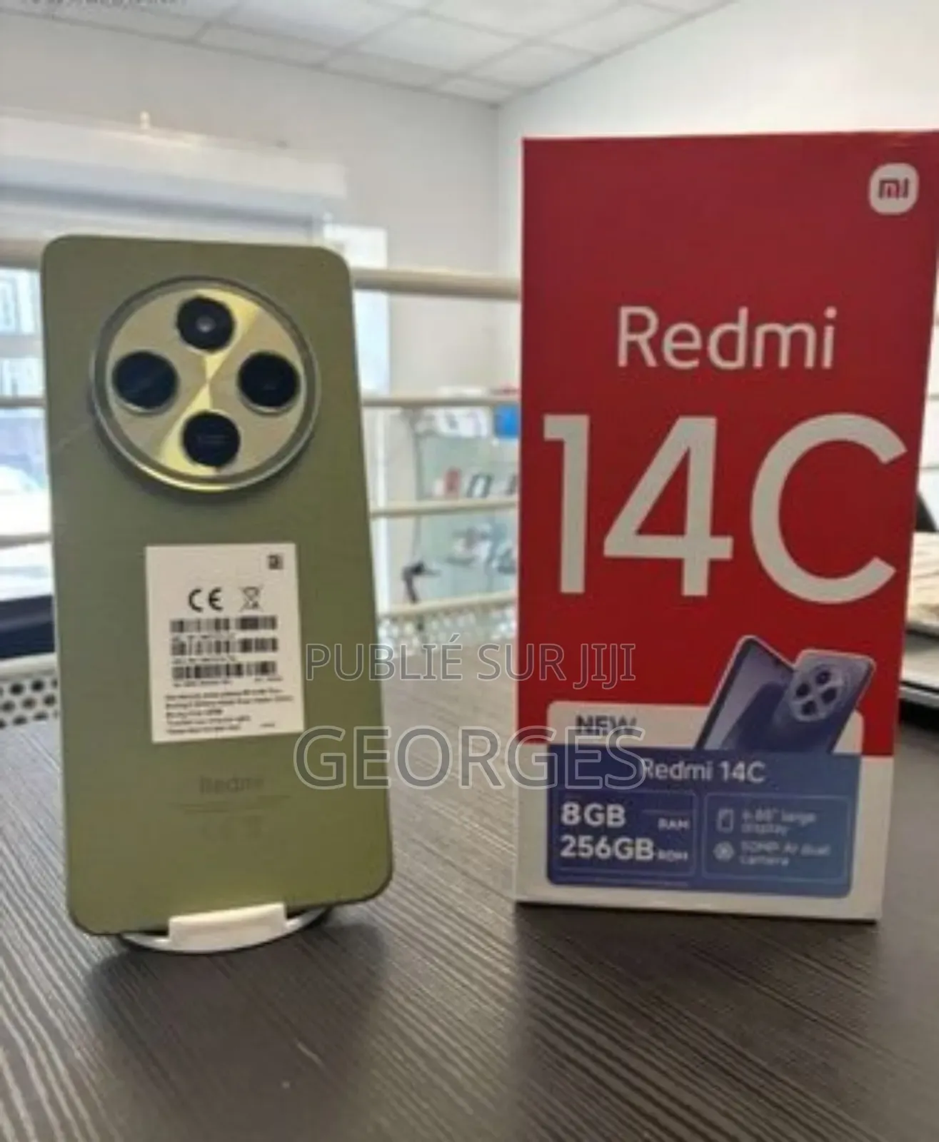 New Xiaomi Redmi 14C 256 GB Rouge