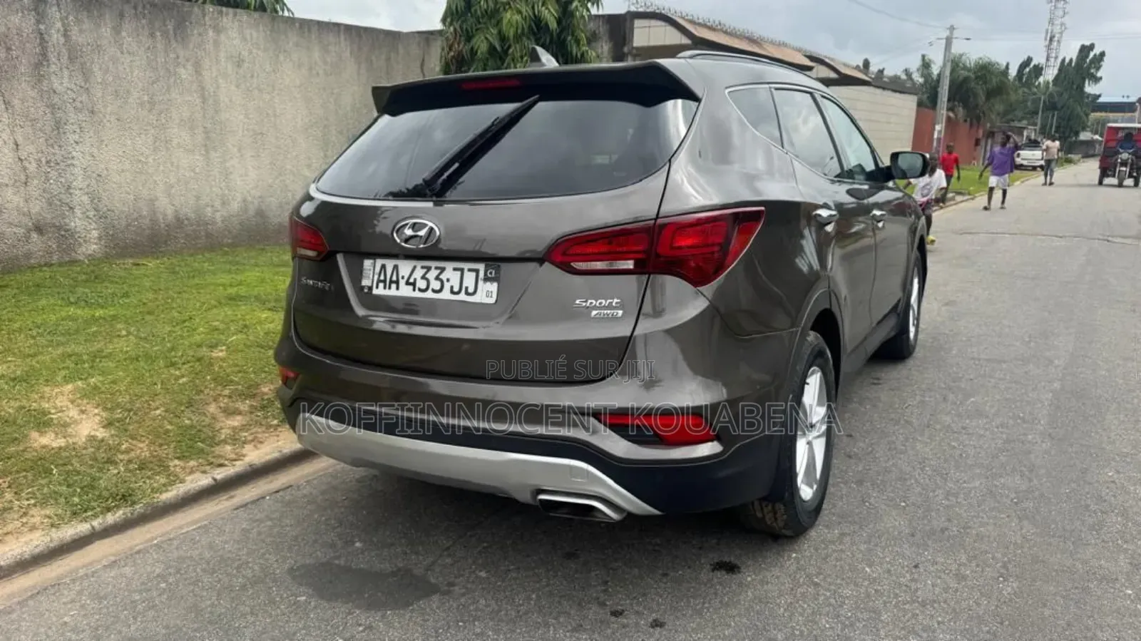 Hyundai Santa Fe Limited AWD 2017 Argenté