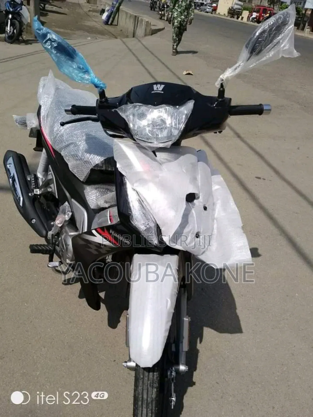 Neuf Haojue HJ110-2C 2022 Gris