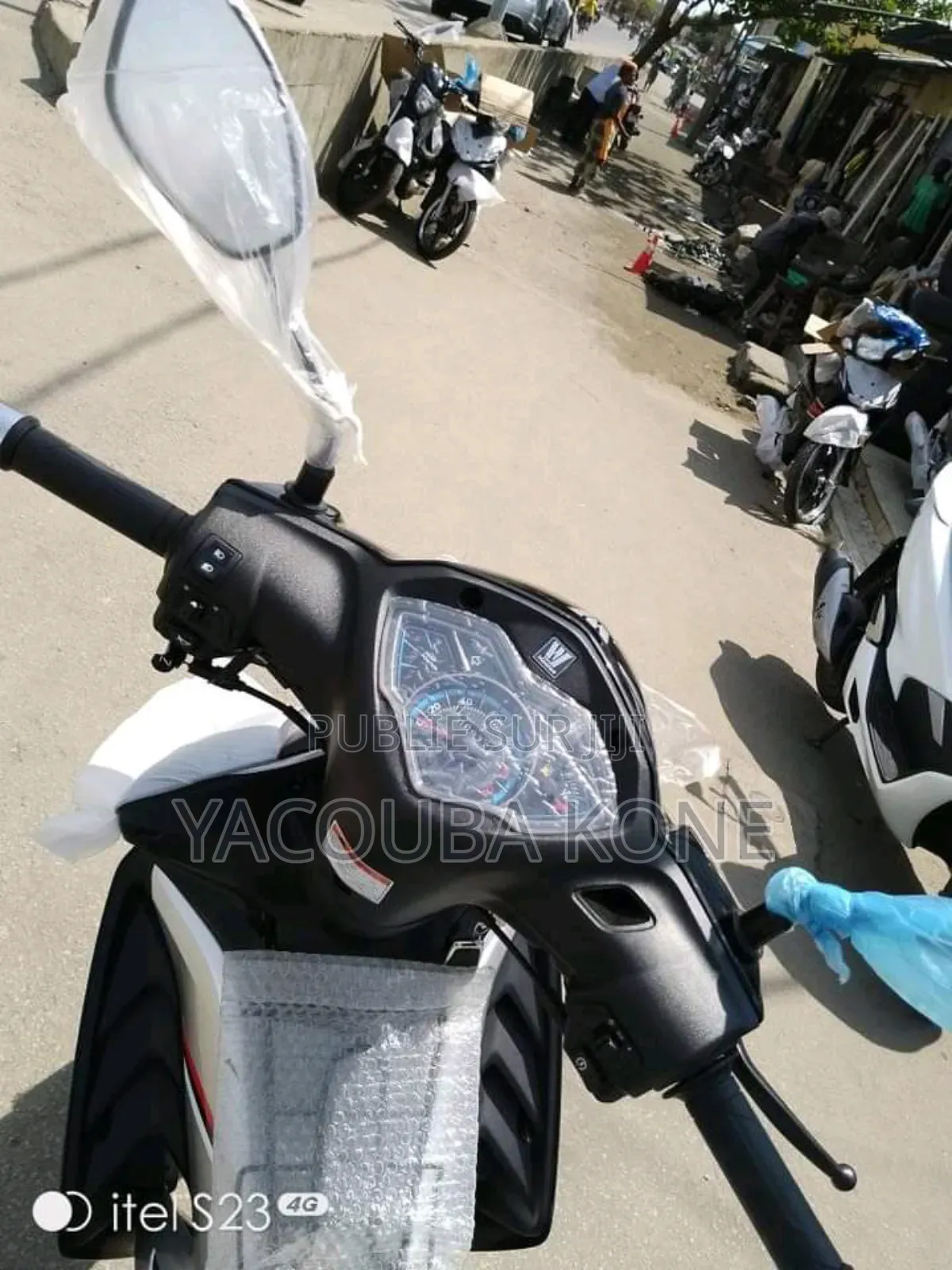 Neuf Haojue HJ110-2C 2022 Gris