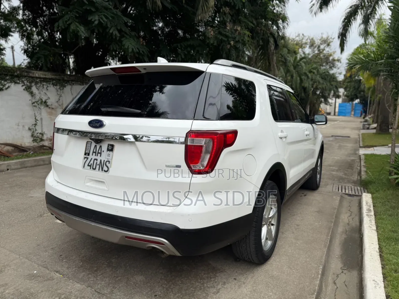 Ford Explorer 2017 Blanc