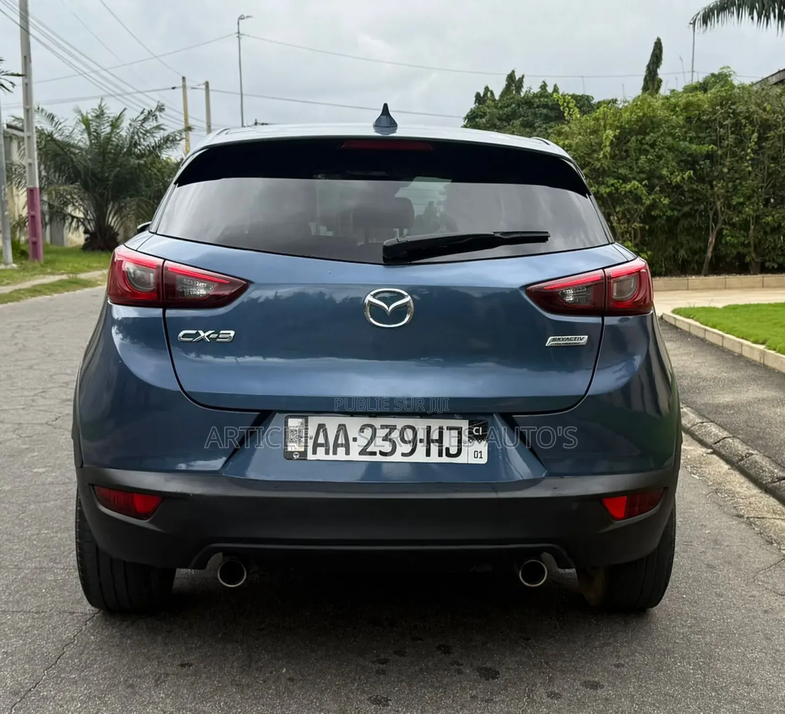 Mazda CX-3 Sport i-ACTIV AWD 2019 Bleu