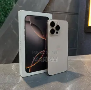 Neuf Pomme iPhone 16 Pro Max 256 GB Doré