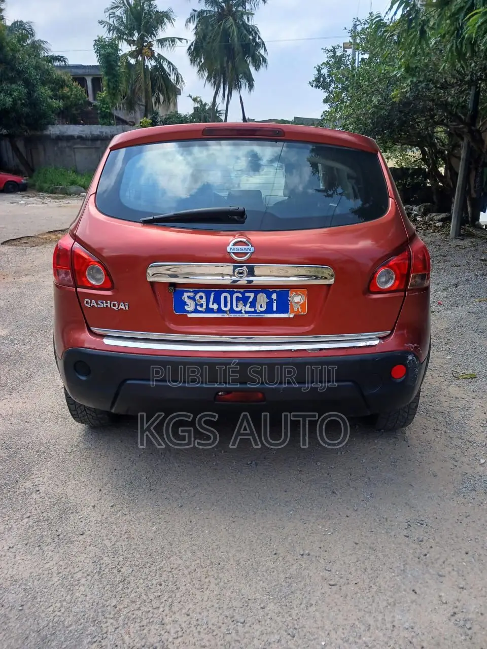 Nissan Qashqai 1.6 2008 Rouge