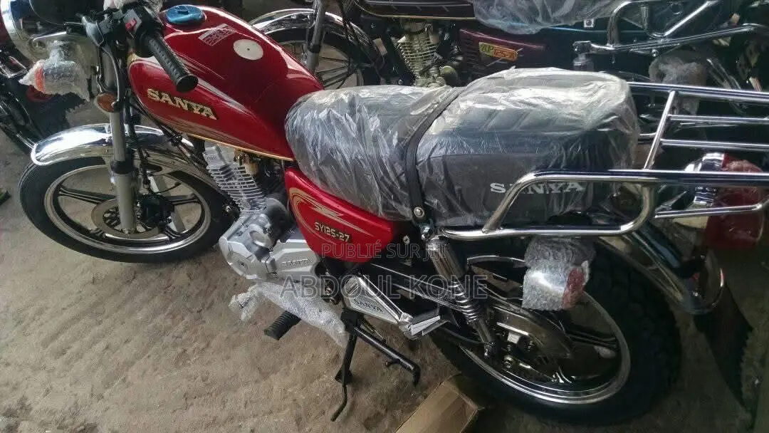 Neuf Sanya SY125-8 2022 Rouge