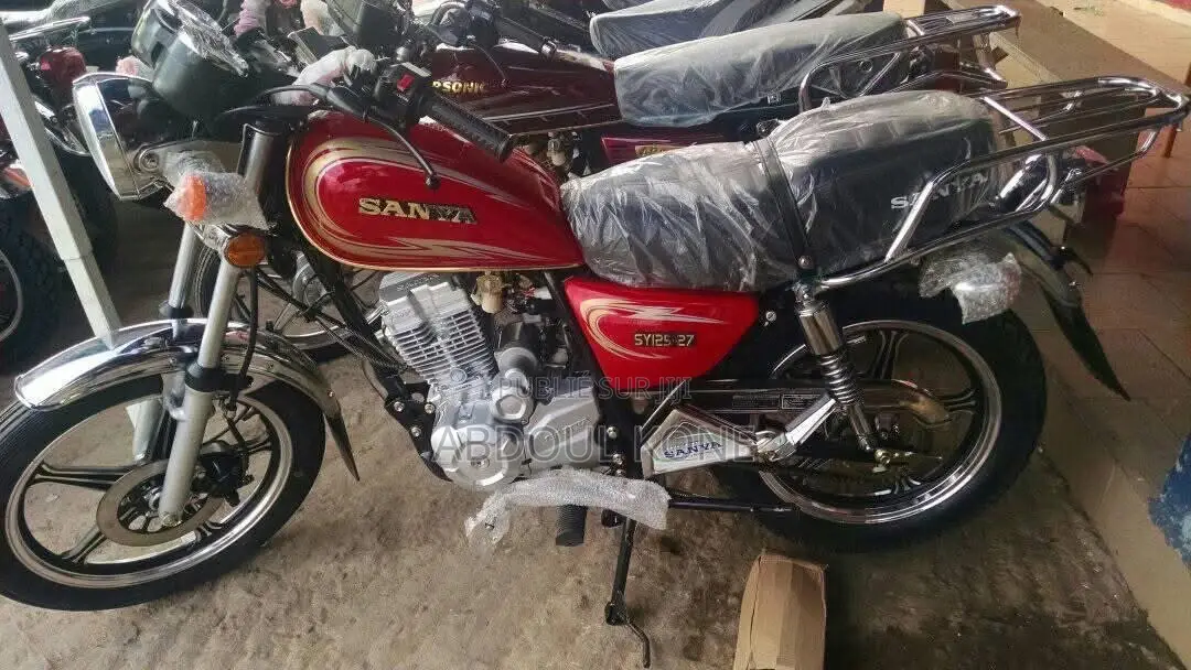 Neuf Sanya SY125-8 2022 Rouge
