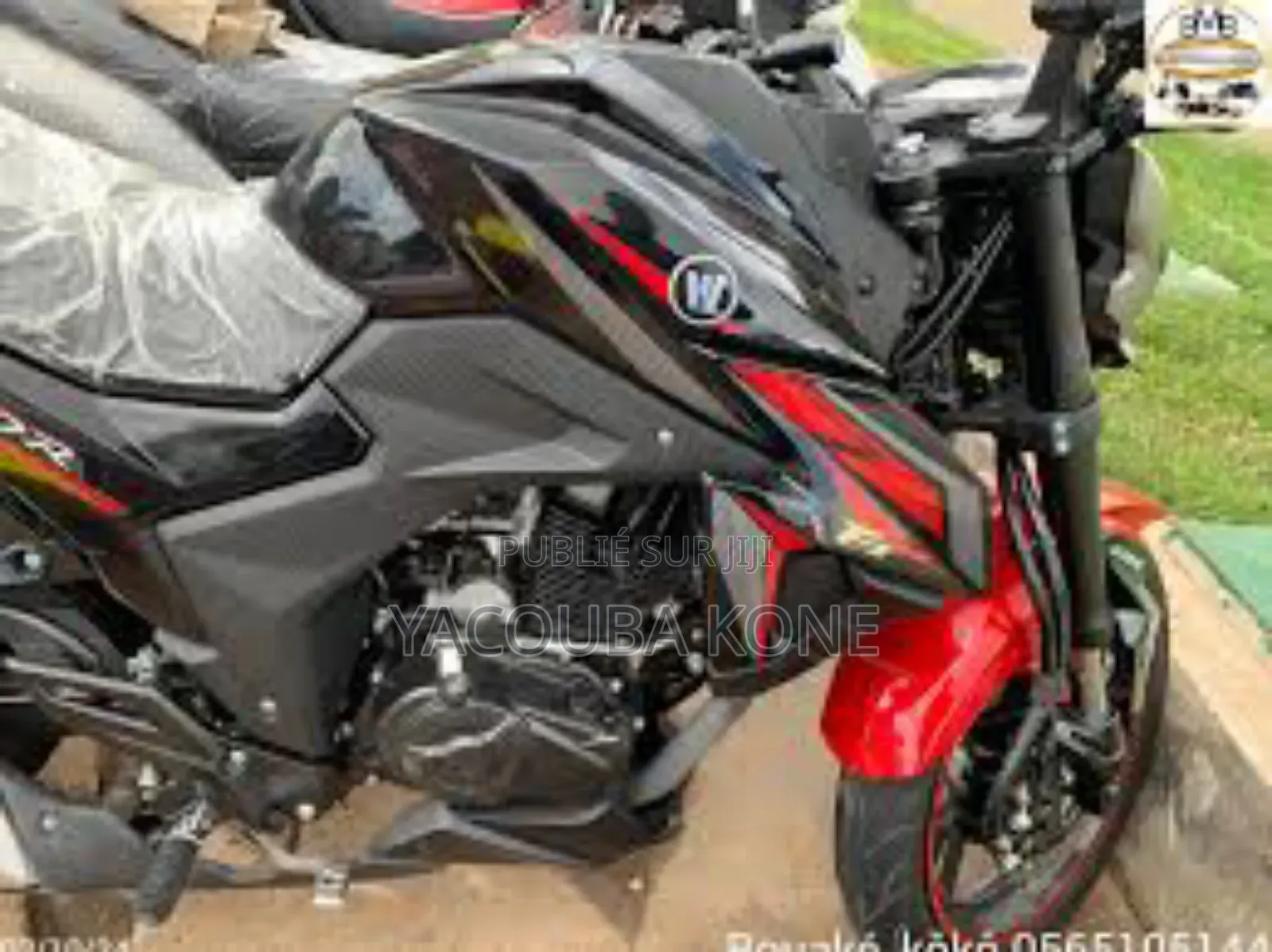 Neuf Haojue DR190S 2025 Noir