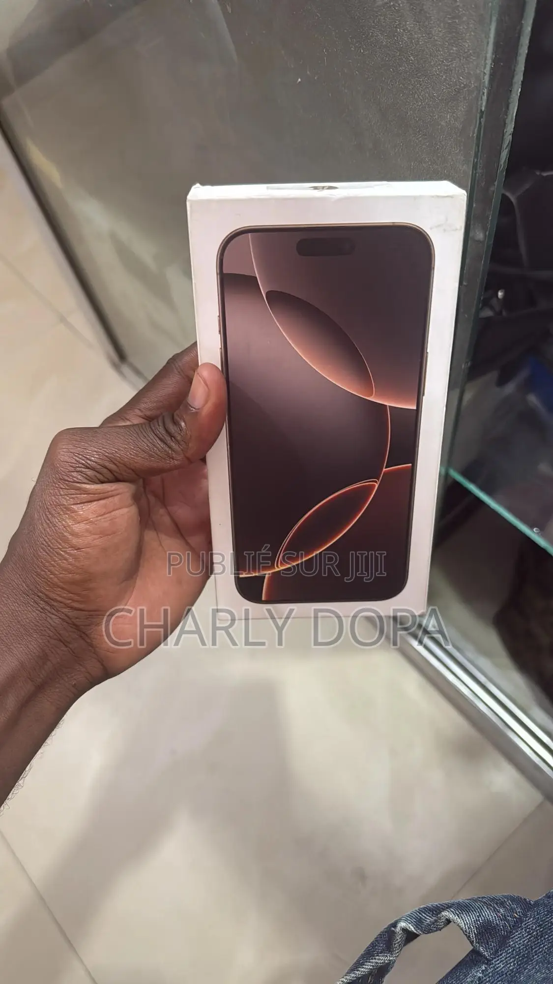 New Pomme iPhone 16 Pro Max 256 GB Noir