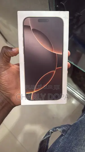 New Pomme iPhone 16 Pro Max 256 GB Noir