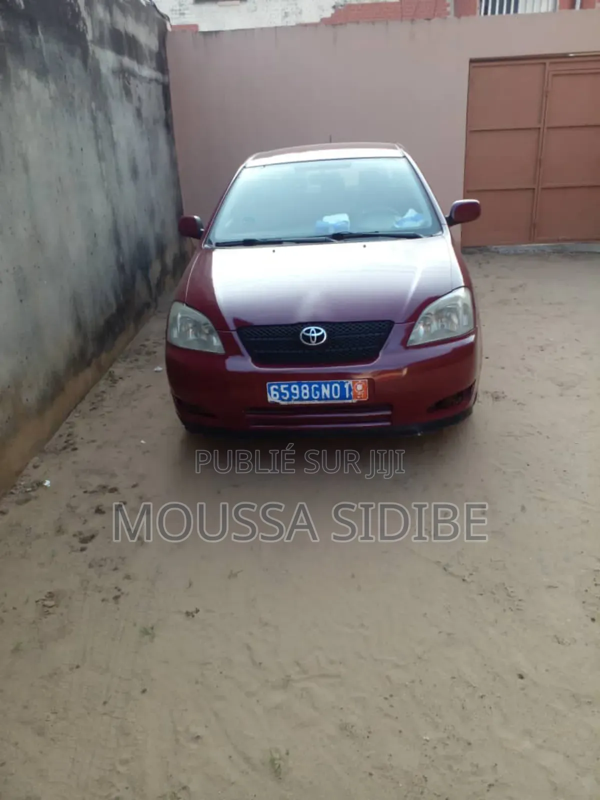 Toyota Corolla 2006 Rouge