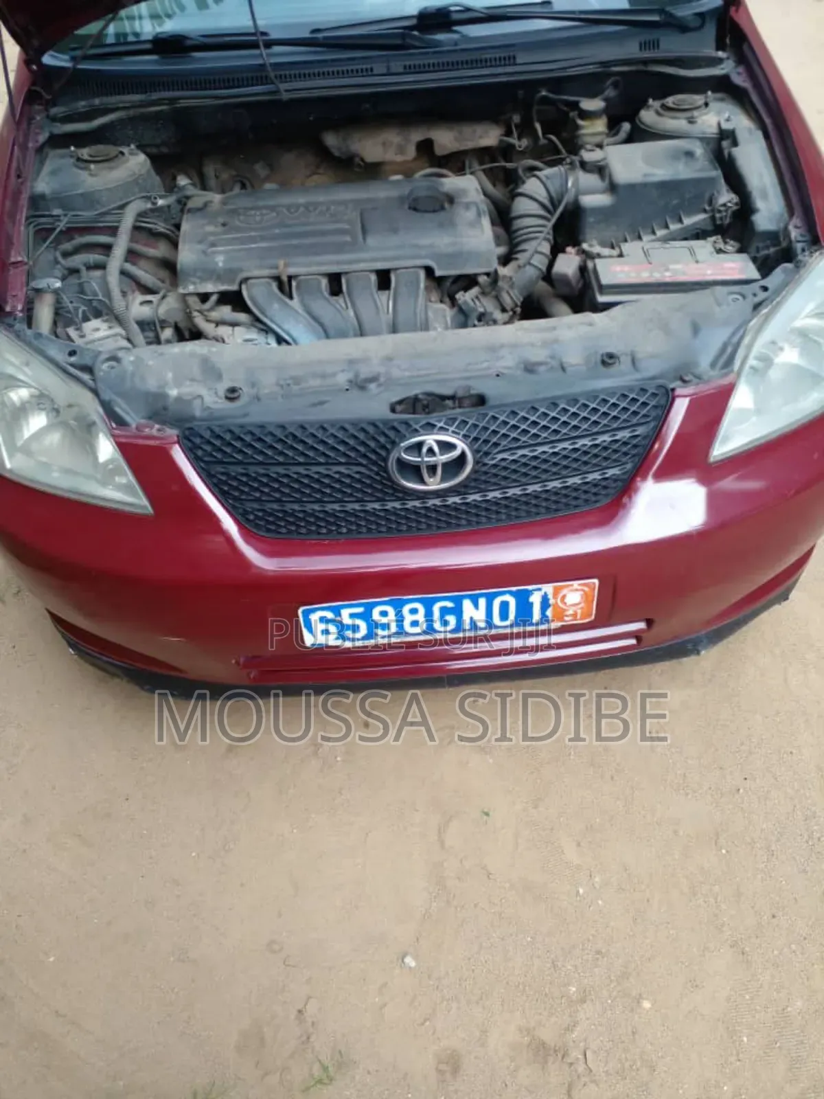 Toyota Corolla 2006 Rouge