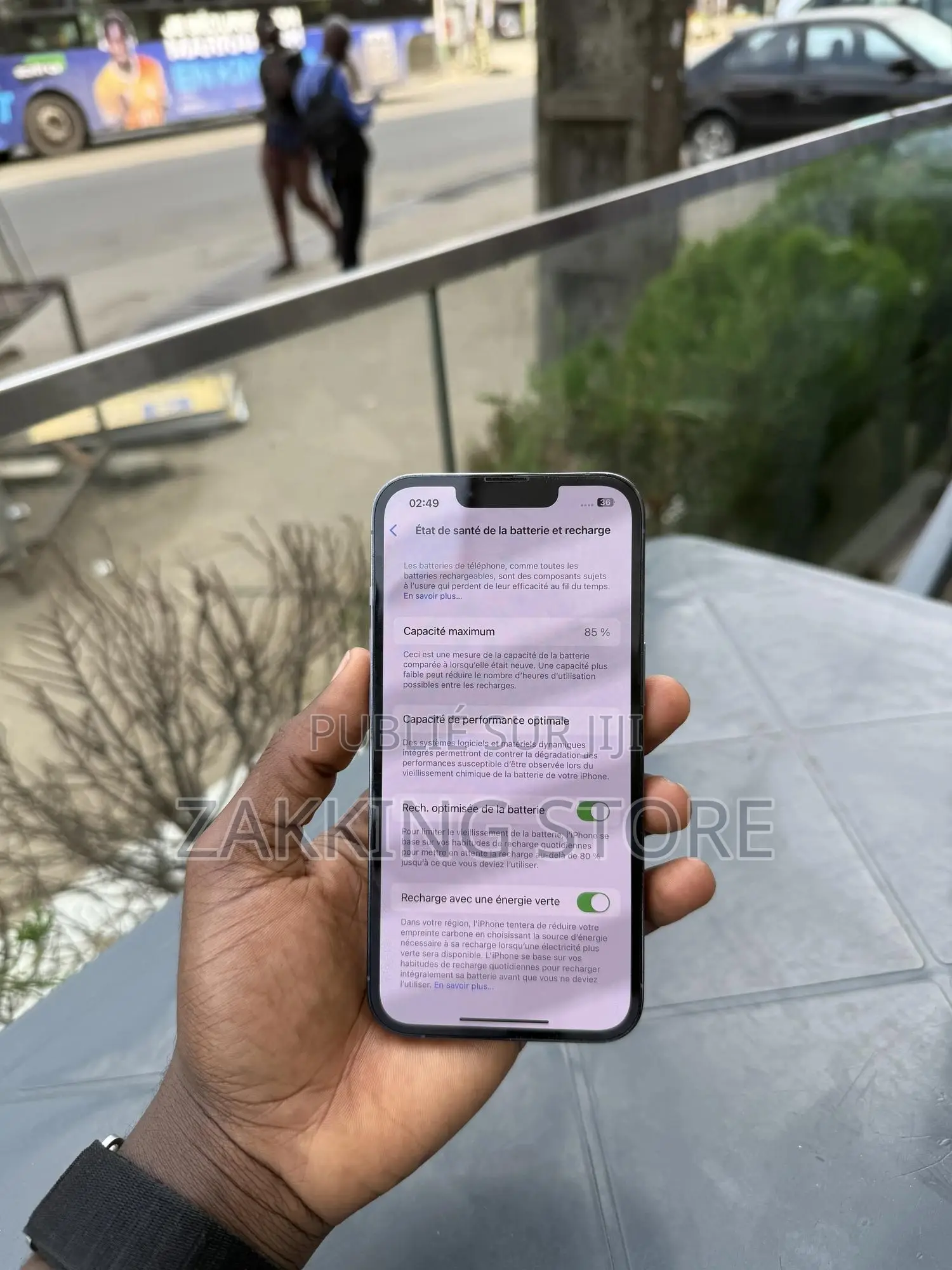 Pomme iPhone 13 Pro 128 GB Bleu