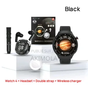 Photo - Watch D21 Smartwatch 4 Suit Air Earphones