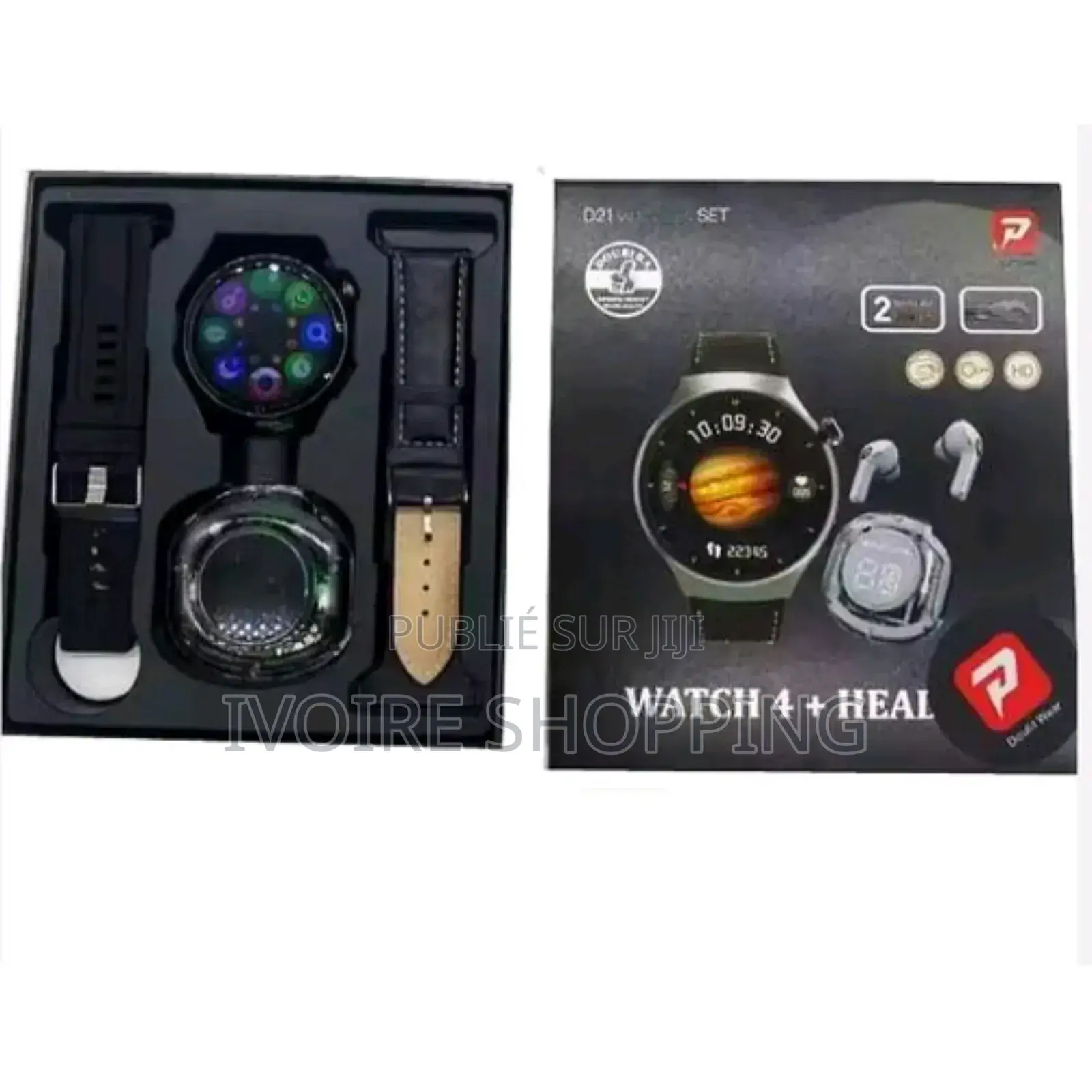Watch D21 Smartwatch 4 Suit Air Earphones