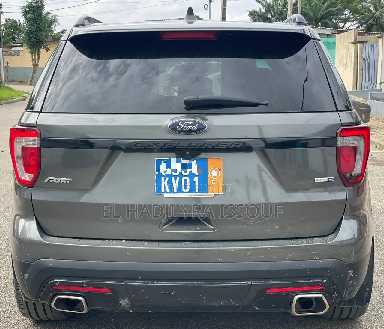 Ford Explorer Sport AWD 2018 Gris