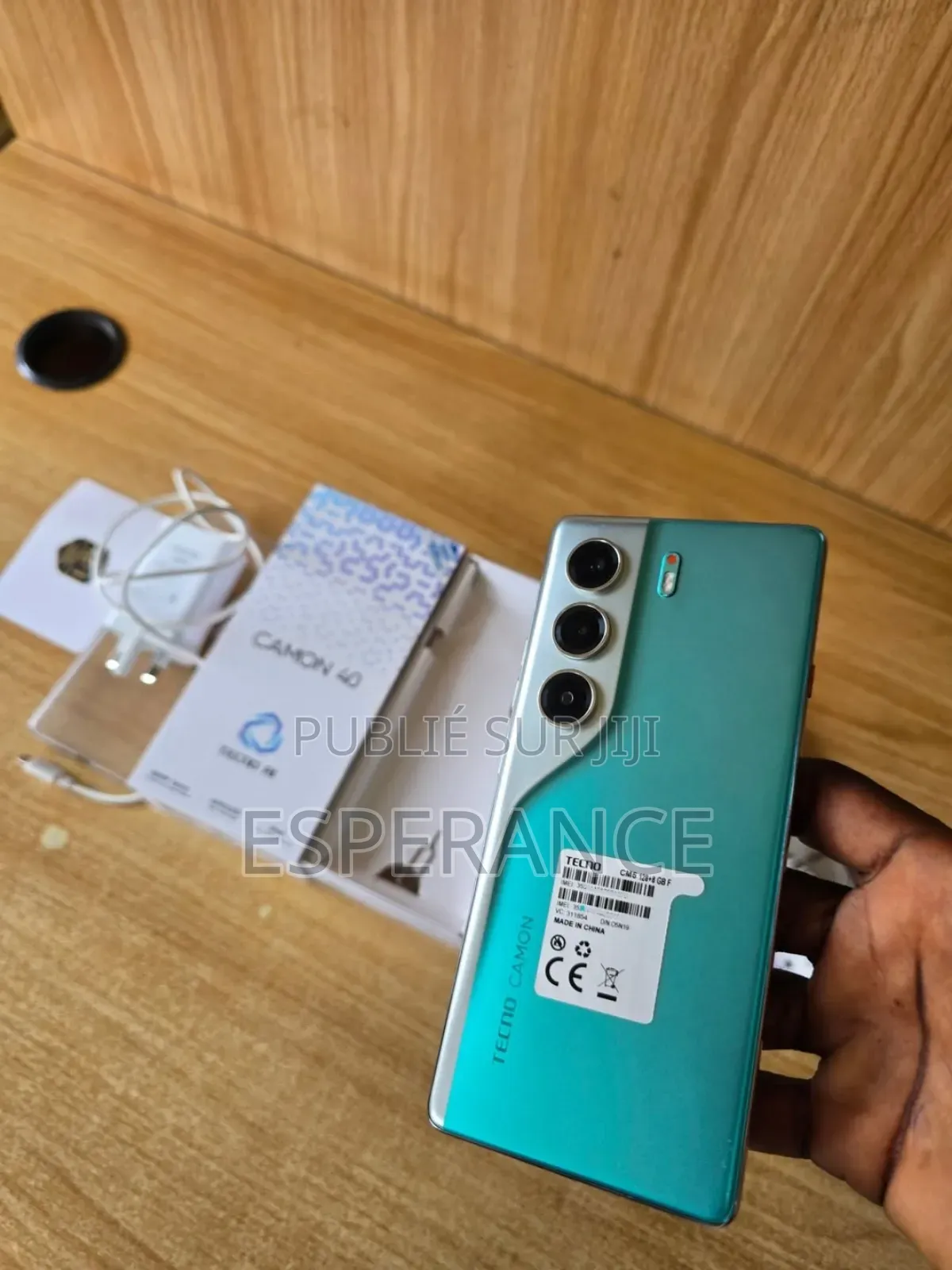 New Tecno Camon 40 256 GB Vert