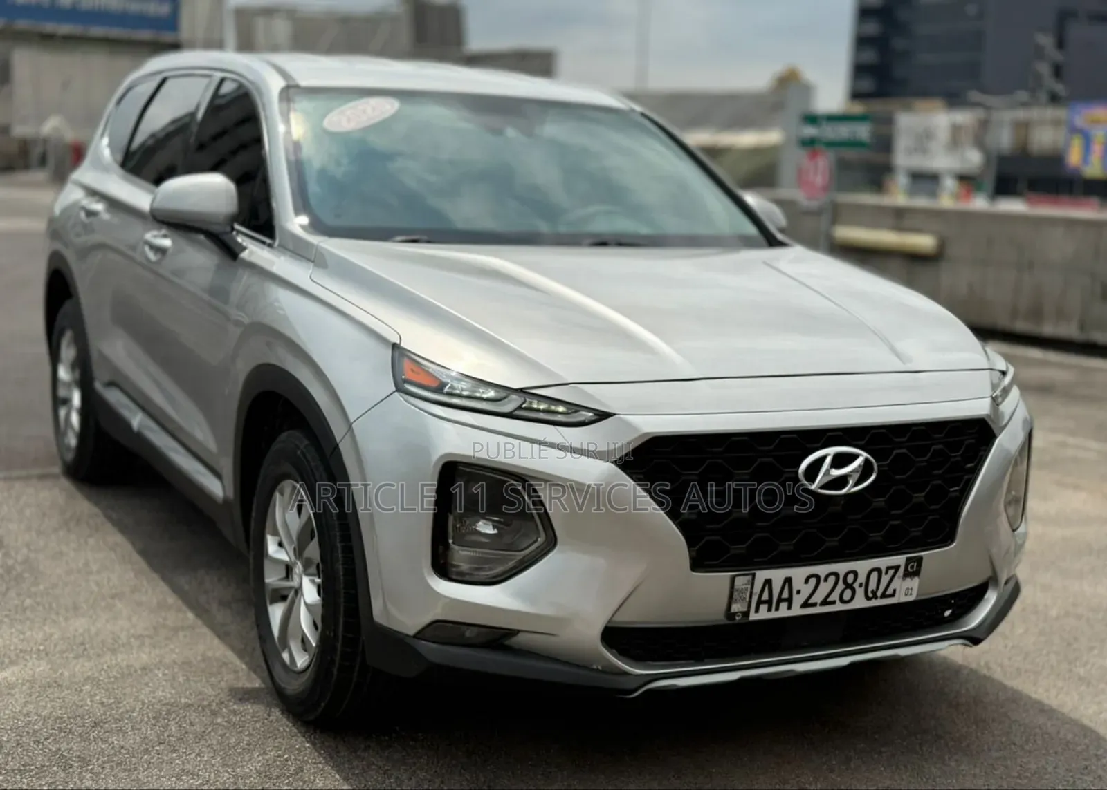 Hyundai Santa Fe SE 2.4 AWD 2020 Gris